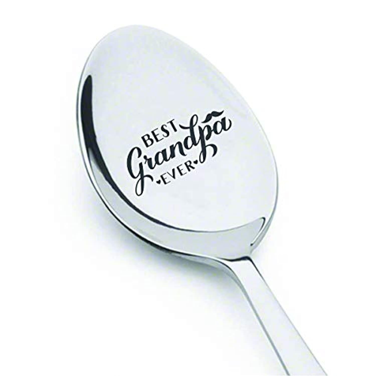 Birthday Gifts - Peanut Butter Engraved Spoon Gift for Grandpa - 7 Inch –  BOSTON CREATIVE COMPANY