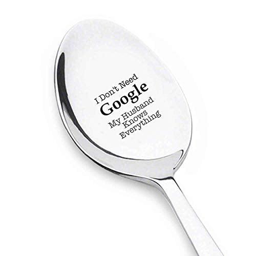 Birthday Gifts - Peanut Butter Engraved Spoon Gift for Grandpa - 7 Inch –  BOSTON CREATIVE COMPANY