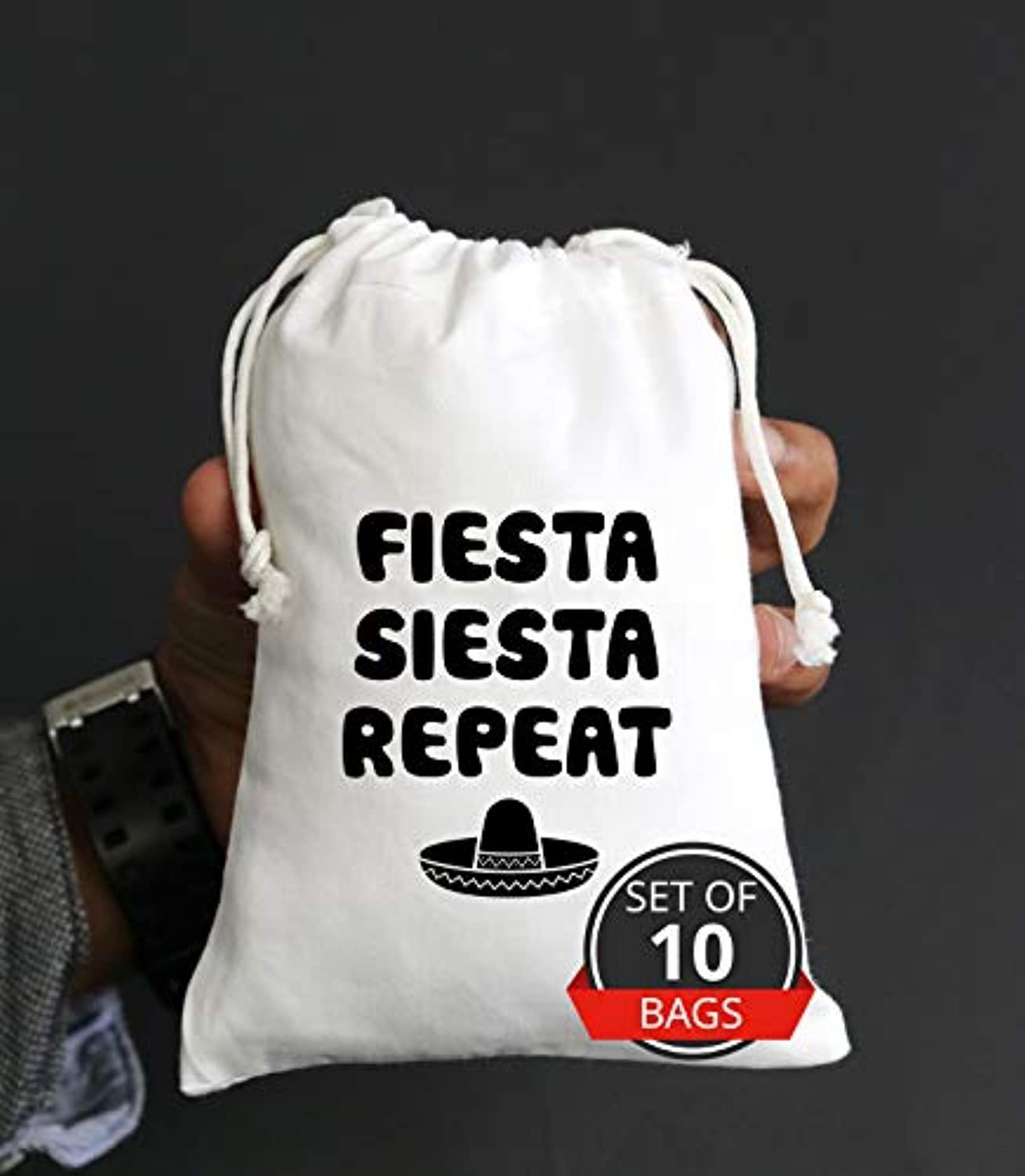 Fiesta Siesta Repeat Wedding Bachelorette Girls Party Favor