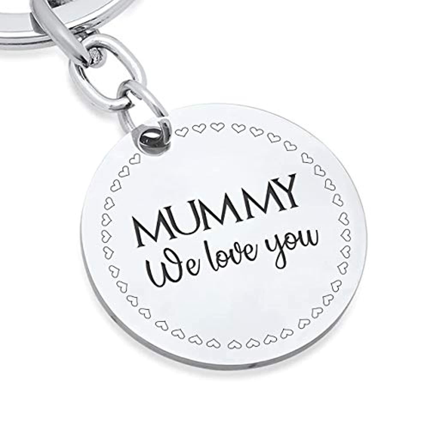 We Love You Mom Keychain Birthday Best Gifts for Mom – BOSTON CREATIVE  COMPANY