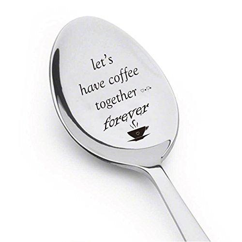 Some Like It Hot - Stainless Steel Spoon For Coffee Bar- Engraved