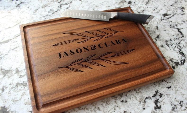 Custom Wedding Cutting Board – Gifted Hands Gift Shop