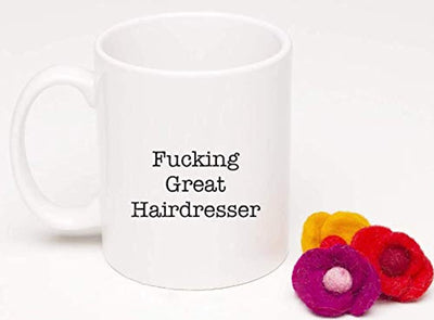 Ideas from Boston- FUCKING GREAT HAIR DRESSER, Best Hair dresser, Gift For Hair dresser, Funny proposals, Mugs for Hair dresser, Ceramic coffee mugs Hair dresser, Hair dresser cup - BOSTON CREATIVE COMPANY