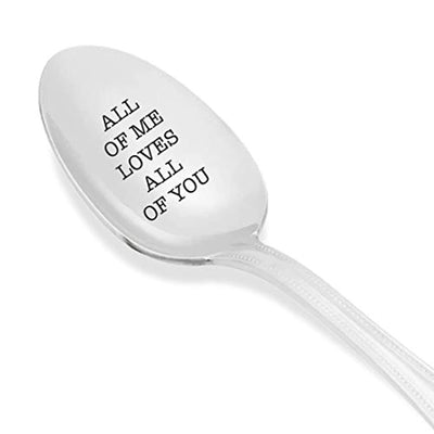 Cute Romantic Engraved Spoon Gift For Couples Anniversary - BOSTON CREATIVE COMPANY