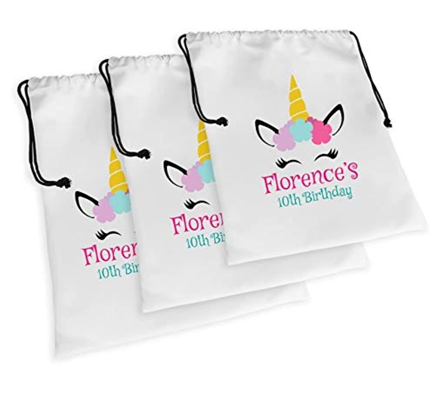 Party Time Personalized Kids Birthday Favor Bags