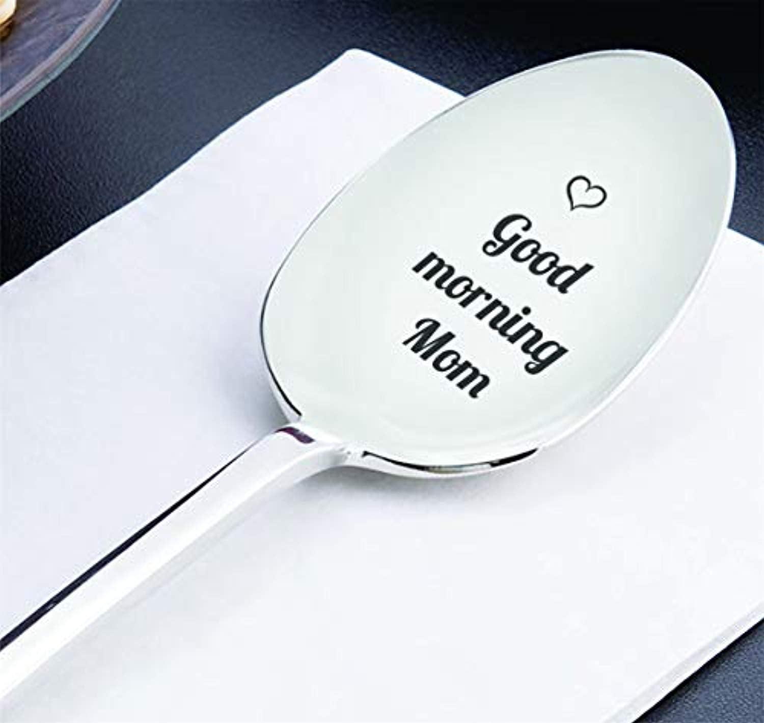 Mom Gift Ideas, Mom's Tea Spoon Engraved Stainless Steel Teaspoon Present,  Funny Tea Lovers Gifts For Women Birthday Mothers Day Xmas, - Temu