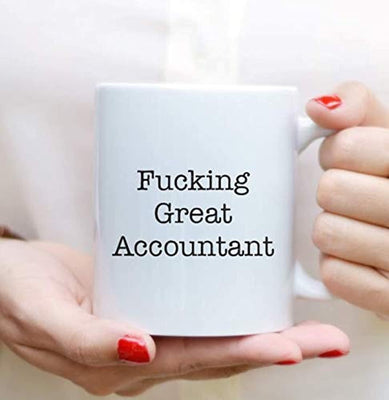 Ideas from Boston- FUCKING GREAT ACCOUNTANT, Best accountant, Gift For accountant, Funny proposals, Mugs for accountant, Ceramic coffee mugs accountant, Accountant cup - BOSTON CREATIVE COMPANY