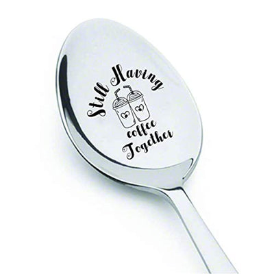 Moving Away-Long Distance Relationship Coffee/Tea Spoon Gifts for Friends BFF - BOSTON CREATIVE COMPANY