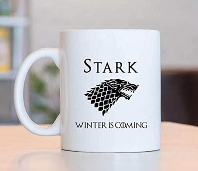 Game of Thrones-Engraved Winter Theme Coffee Mugs for Him Her - BOSTON CREATIVE COMPANY