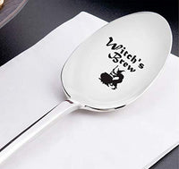 Halloween Spoon - Stamped Spoon - Engraved Gift - Gift for Halloween Party - Funny Gift - Children's Gift- Halloween Decoration (Witch's Brew) - BOSTON CREATIVE COMPANY