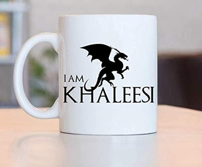 Ideas from Boston- Game of thrones mugs, Ceramic coffee Mugs I AM KHALEESI, GOT Gifts, Game of throne party decoration, Best Coffee Mugs. - BOSTON CREATIVE COMPANY