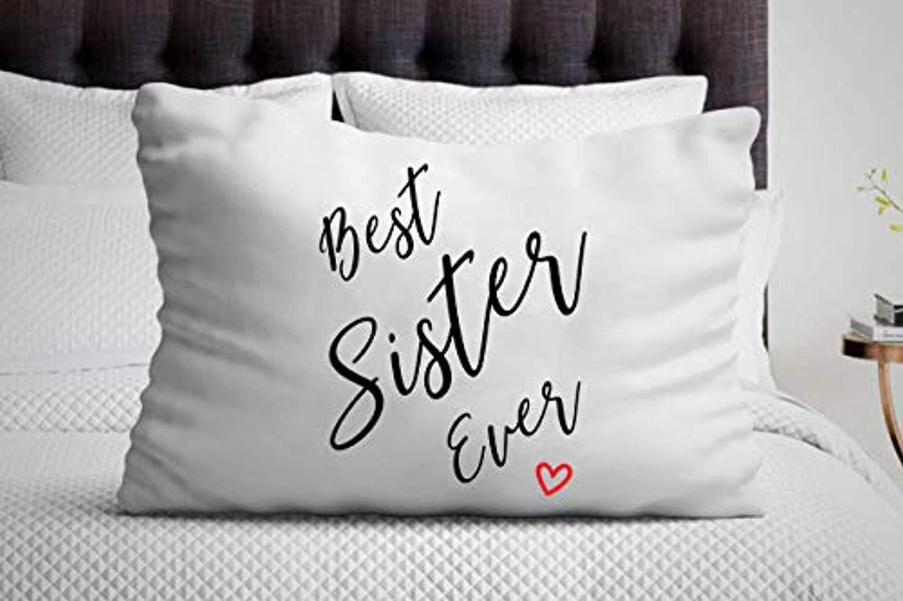 Buy ME & YOU Gift for Sister | Cushion for Sister | Rakhi Gift for Sister |  Gift for Sister on her Birthday Special |Unique Rakhi Gifts for Sister |  Printed Cushion -