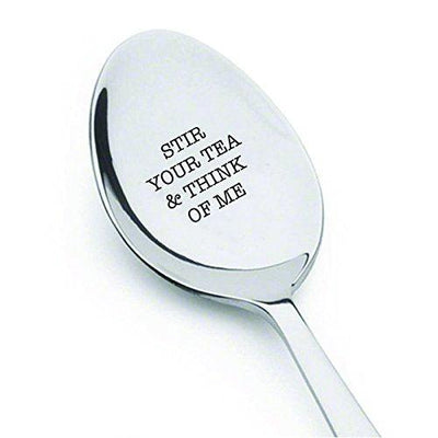 Long Distance Gift | Valentine Gift | Engraved Spoon - BOSTON CREATIVE COMPANY