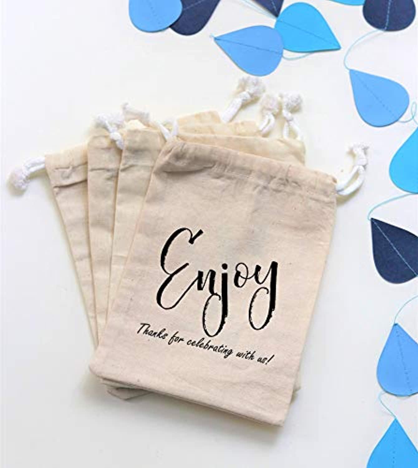 Amylove 50 Pcs Return Gift Bags Wedding Favor Bags Thanks for Celebrating  with Us Gift Bags