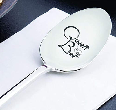 Queen Bee Engraved Spoon Gift For Women - BOSTON CREATIVE COMPANY