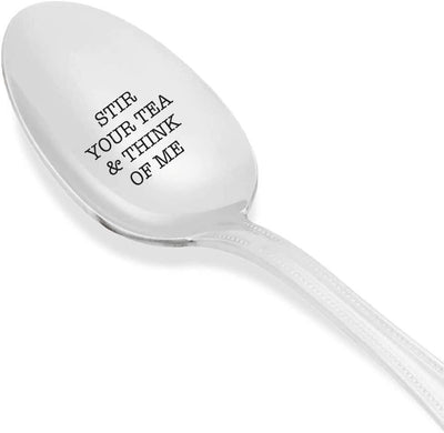 Long Distance Gift | Valentine Gift | Engraved Spoon - BOSTON CREATIVE COMPANY