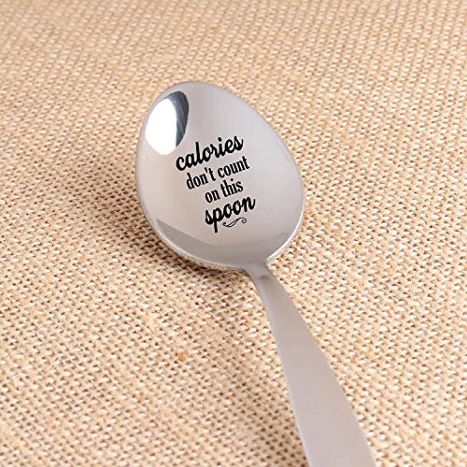 Cookie Dough Spoon Ice Cream Spoon Personalized Gift With Name Boyfriend  Gift for Him Customized Spoon Gift for Mom Stocking Stuffer 