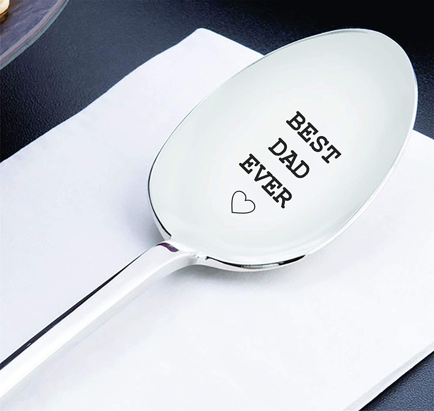 Dad's Coffee Spoon Laser Engraved Gift For Dad Fathers Day - Temu