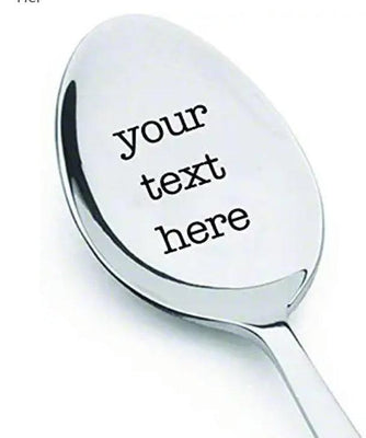 Custom Engraved spoon order - Qty - 21 - BOSTON CREATIVE COMPANY