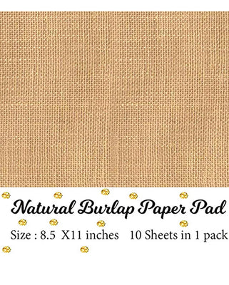 Custom order 250 set Burlap sheet